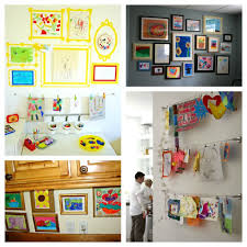 Childrens Art Gallery Collage Childrens Art Childrens Artwork Kids Artwork