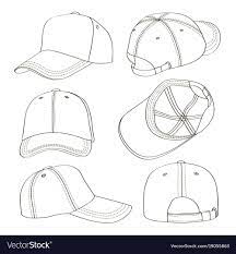 Baseball Cap Set Vector Illustration Eps 10 Download A Free Preview Or High Quality Adobe Illustrator Ai Eps Pdf And High Baseball Cap Cap Decorations Cap