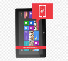 The image is png format with a clean transparent background. Repair Surface Pro 1 Screen That Has Cracked Damaged Tablet Computer Hd Png Download 500x688 1166102 Pngfind