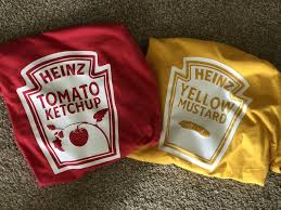 Heinz Ketchup And Mustard Halloween Costumes Cricut Halloween Heinz Ketchup Halloween Costumes College