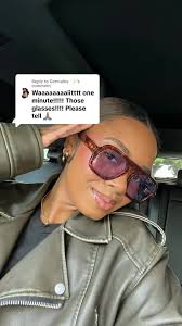 Replying to @Germaine ✨ this is probably one of my most asked questions! I  absolutely love these framessss the style & quality is chefs kiss ! & we  love a black owned brand from ♾️to♾️!!