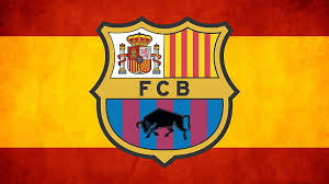 Значение логотипа barcelona, история, информация. Hd Wallpaper Fc Barcelona Team Logo Club Emblem Spain Bull Leopard Barca Wallpaper Flare