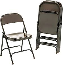 Virco 16213m Metal Folding Chairs Mocha Four Carton Folding Chair Metal Folding Chairs Metal Chairs