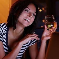 Bravario Unbreakable Stemless Plastic Wine Glasses