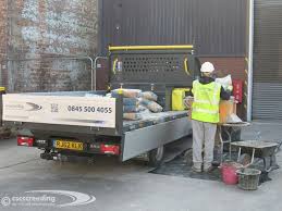Using Pan Mixer To Prepare The Floor Screed Flooring Contractors Discover