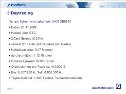 Investoren und trader finden auf baypackersoffcialstore.com alles. Tradingstrategien Mathias Scholzel X Markets Deutsche Bank Ag Ppt Video Online Herunterladen