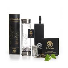 The Phoenix A Double Wall Crystal Tea Infuser Water Bottle With A Removable Strainer And Infuser For Tea Infuser Bottle Infuser Bottle Tea Infuser Loose Leaf