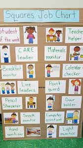Job Chart Created For My First Grade Class Completely Free Just Need Printed Pics Index Cards Cardboard And Clothes Pins Job Chart Index Cards First Grade