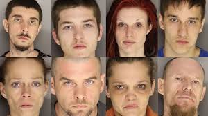 Shooting leads to 8 arrests