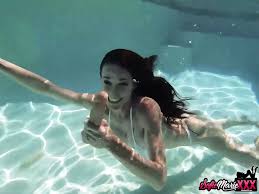 Brunette MILF Sofie Marie Dives in Pool to Play with Dildos by Sofie Marie  XXX