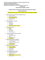 Vezi procedura de admitere, actele necesare pentru inscrierea la facultate. Admitere Medicina Veterinara 2015