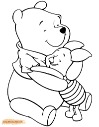 Baby pooh playing with a ball pdf link. Piglet Winnie The Pooh Coloring Pages Novocom Top