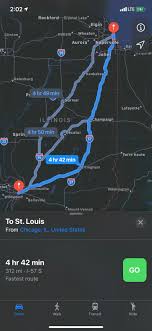 Your trip begins in chicago, illinois. In His Song 30 Hours Kanye West Says He Drove 30 Hours Chicago To St Louis St Louis To Chicago According To Gps This Trip Would Take About 10 Hours This Proves