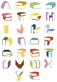 Alfabet Met Boeken Alfabet Boek Typografie Alfabet Alfabet Posters