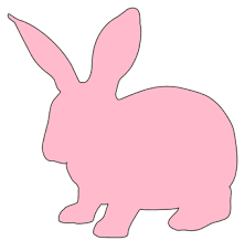 Dont panic , printable and downloadable free bunny cut out template rabbit face paint design paper crafts we have created for you. Easter Clip Art Patterns Egg And Bunny Stencils Bunny Templates Easter Clipart Bunny Silhouette