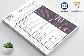resume templates & design : resume / cv