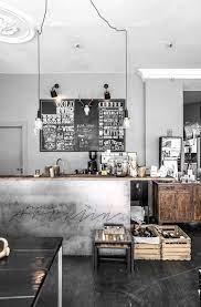 The kitchen is one of the best places to take a design risk. Industrial Design Wall Cuisine A Room Shown In The Last Picture Looks Very Simple But Also Looks Very Interesting Because The Desain Interior Interior Desain