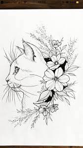 November 9 at 10:13 am ·. 101 Charming Floral Tattoo Ideas Mykinglist Com Cat Tattoo Designs Cat Tattoo Drawings