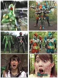 分裂したー しかも 中見えたー 仮面ライダーエグゼイド ポッピーピポパポ 仮面ライダーw 鳴海亜樹子 animasi karakter animasi seni