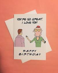 Amis Chandler Et Monica Turquie Thanksgiving Je T Aime Carte De Voeux D Anniversaire Friends Chandler And Monica Birthday Cards For Friends Friends Valentines