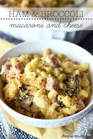 What i like is that i can use whole grain pasta and low fat milk to make it much. Macaroni And Cheese With Ham And Broccoli Belle Of The Kitchen