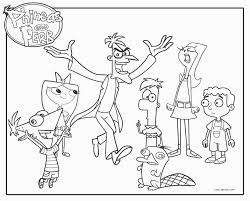 40 best disney phineas and ferb coloring pages disney images on. Free Printable Phineas And Ferb Coloring Pages For Kids