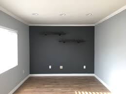 Just as dark are the walls, units and painted brickwork. Light Gray And Dark Gray Novocom Top