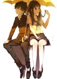 Darling in the franxx, zero two x hiro, romance, couple, profile view. Couple Anime Home Facebook