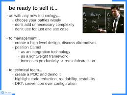 Camel lets you create the enterprise integration patterns to implement routing and mediation rules in either a java based domain specific language (or fluent. Http Events17 Linuxfoundation Org Sites Events Files Slides Camel Biz Patterns Latest Pdf