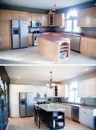 Why do you have to spend a lot of time replacing your cabinets if you. Diy Kitchen Before After Home Remodel Note Home Remodeling Diy Kitchen Home