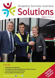 At dsa we use social media sites such as facebook and twitter, as another way to communicate with you, our customers, carers, families, supporters and other organisations. Solutions August 2012