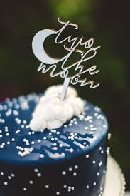 Girly 2nd Birthday Cake Designs For 2 Year Old Boy Two The Moon 2nd Birthday Party Kara S Party Ideas 2nd Birthday Party Themes Moon Party Space Birthday Party
