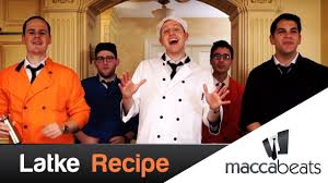 The Maccabeats Latke Recipe Hanukkah Latkes Recipes Latkes Latkes Recipe Hanukkah