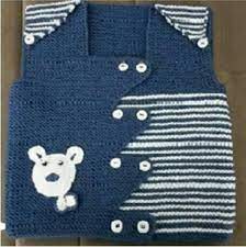 Erkek Bebekler Icin Lacivert Bebek Yelegi Modeli Yapilisi Anlatimli Baby Knitting Patterns Orgu Onluk Deseni