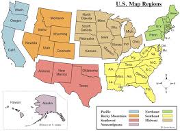 Pin By Stephanie Metzger On Elementary School In 2020 United States Regions Teaching Geography Usa Map