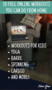Free Online Workouts You Can Do From Home In 2020