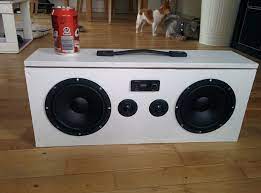 Small Boombox For Less Than 80 Dollars That Packs A Punch Boombox Diy Boombox Bluetooth Speakers Diy