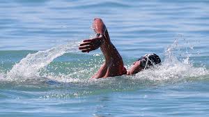 How to build skills practice into an open water training swim