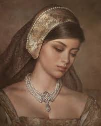 Girl with a necklace By : Piotr Topolski (b.1960) Polish artist Oil