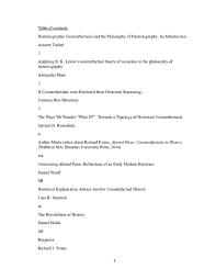 Historiography And Philosophy Of History Research Papers Academia Edu