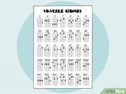 If it's not in tune it'll sound horrible, and may put you off the whole idea this whole song can be played using only this one chord. 4 Ways To Play The Ukulele Wikihow