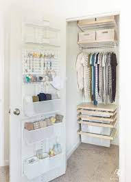 Dressers tend to make small spaces feel even smaller, and when your kids are tiny, it's relatively easy to organize their clothes in hanging shelves parents in the know love this tip. 20 Clever Ideas For Your Small Nursery The Postpartum Party