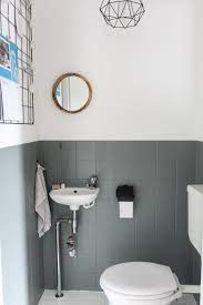 toilet make over badkamer tegelverf oud huis verbouwen toilet ontwerp