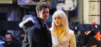 For peter parker, there's no feeling quite like swinging between skyscrapers, embracing being the hero, and spending time with gwen (emma stone). The Amazing Spider Man 2 2014 Emma Stone Andrew Garfield Set Pics Filmbook