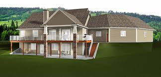 Sloped lot house plans and cabin plans with walkout basement to receive the news that will be added to this collection, please subscribe! House Plans With Walkout Basements Edesignsplans Ca
