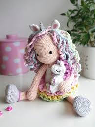 Remember 🙂 to be featured in the photo collage i need your permission to share your photos! Amigurumi Crochet Pattern Lou The Unicorn Doll Pdf Crochet Doll Tutorial Crochet Doll Pattern Unicorn Doll
