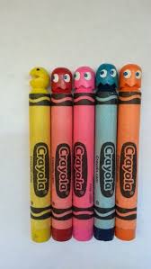 Pacman And Ghosts Carved Crayons Crayon Crayon Art Pencil Carving