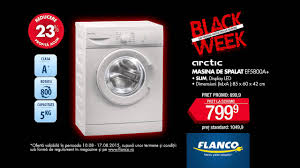 Masinile de spalat sunt în continuă modernizare și acum sunt prezentate pe piață un număr mare de mașini automate de. Black Week Masina De Spalat Arctic Youtube