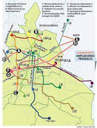 Se han habilitado los hospitales general de tlahuac y general de iztapalapa para recepción de pacientes. Asi Es Como Quedaria La Ampliacion Del Metro De La Cdmx