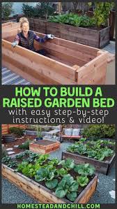 They keep pathway weeds from your garden soil, prevent soil compaction, provide good drainage and serve as a barrier to pests such as slugs and snails. How To Design Build A Raised Garden Bed Homestead And Chill In 2020 Beautiful Raised Garden Beds Cheap Raised Garden Beds Building Raised Garden Beds